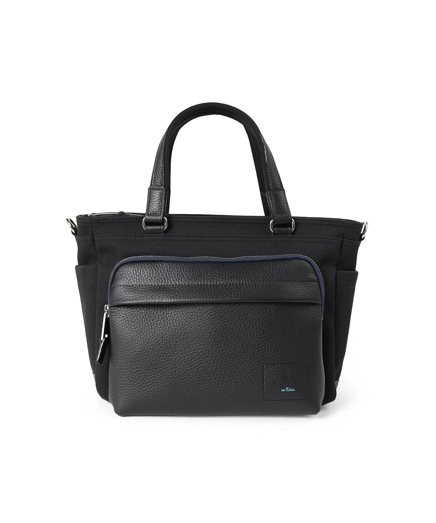 ランバン オン ブルー ピケ ドライビングトートバッグ 2WAY(クロ)