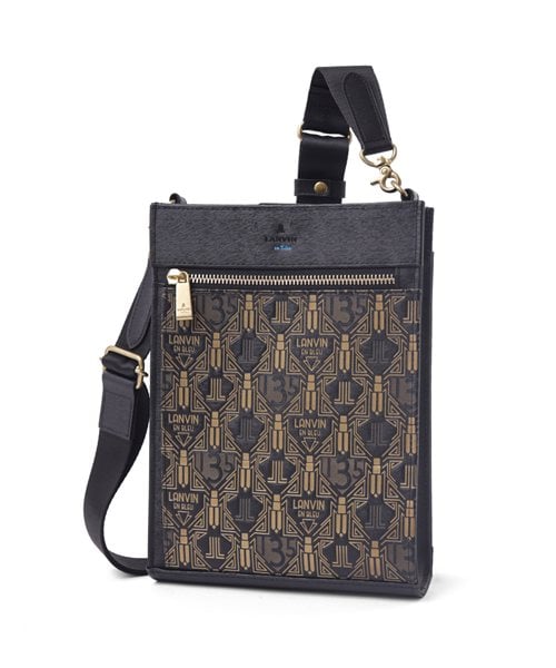 ランバン オン ブルー アールデコ ミニショルダーバッグ