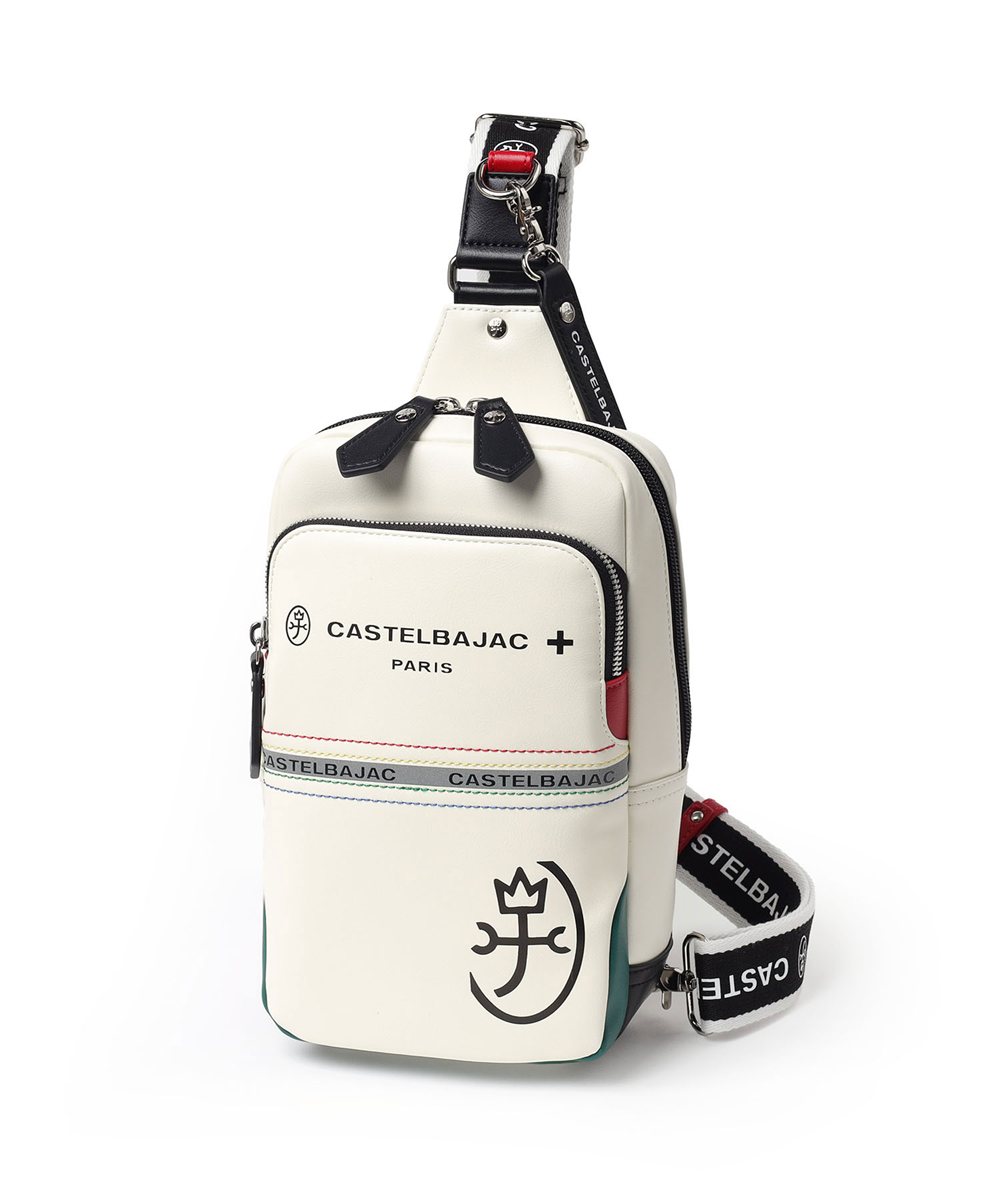 カステルバジャック シャァル ワンショルダーバッグ(シロ)