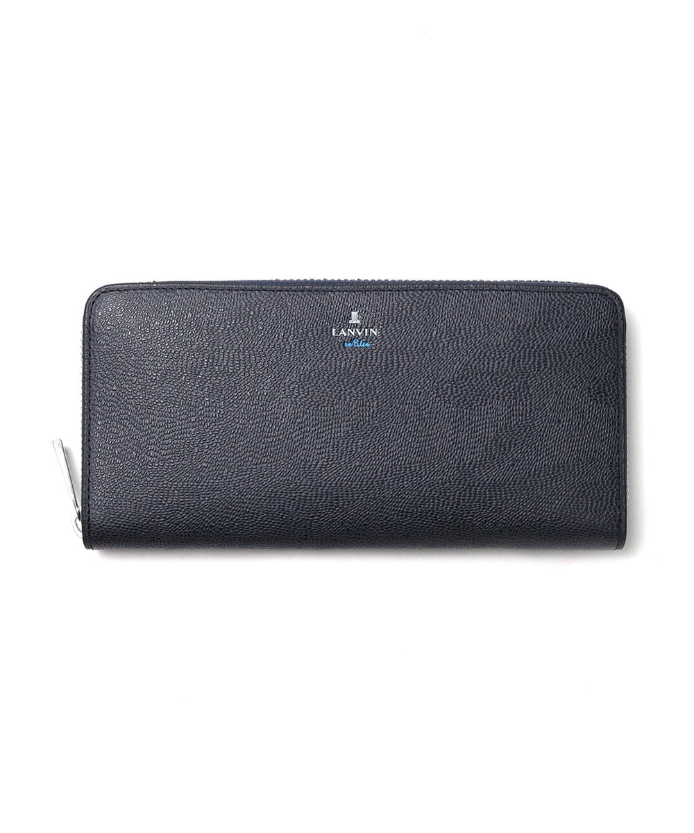 ランバン オン ブルー ネビュラ ラウンドファスナー長財布 カード段13