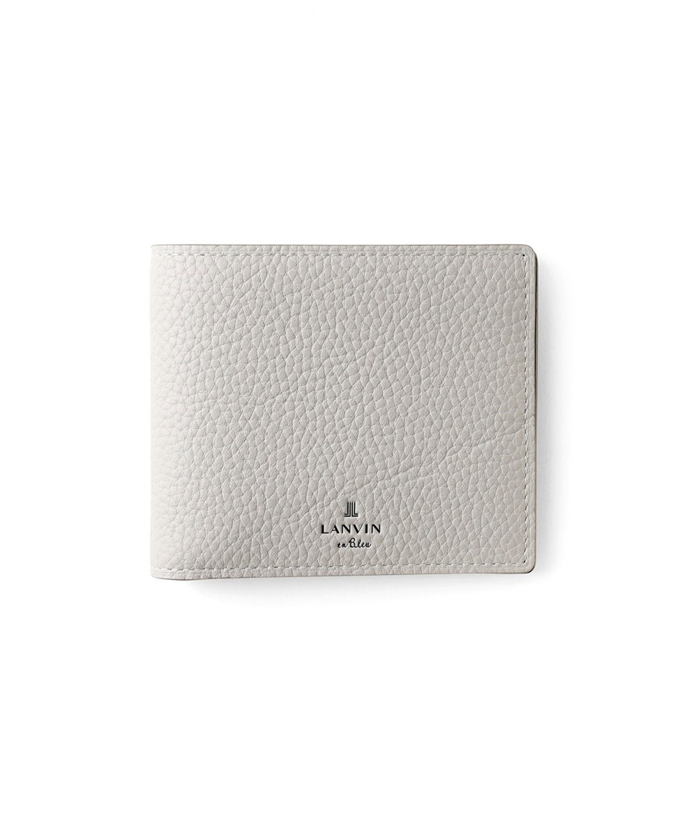 ランバン オン ブルー モル 二つ折り財布 純札 カード段6