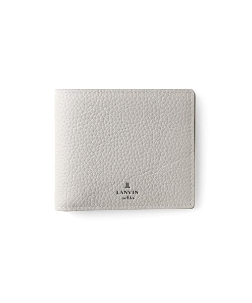 ランバン オン ブルー モル 二つ折り財布 純札 カード段6