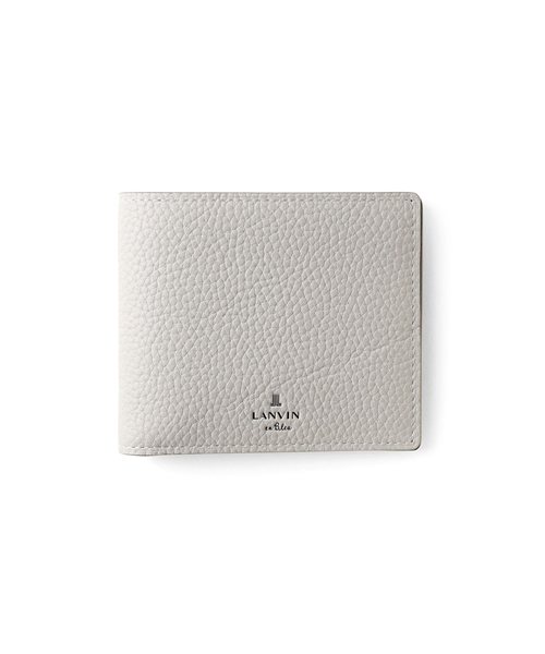 ランバン オン ブルー モル 二つ折り財布 純札 カード段6