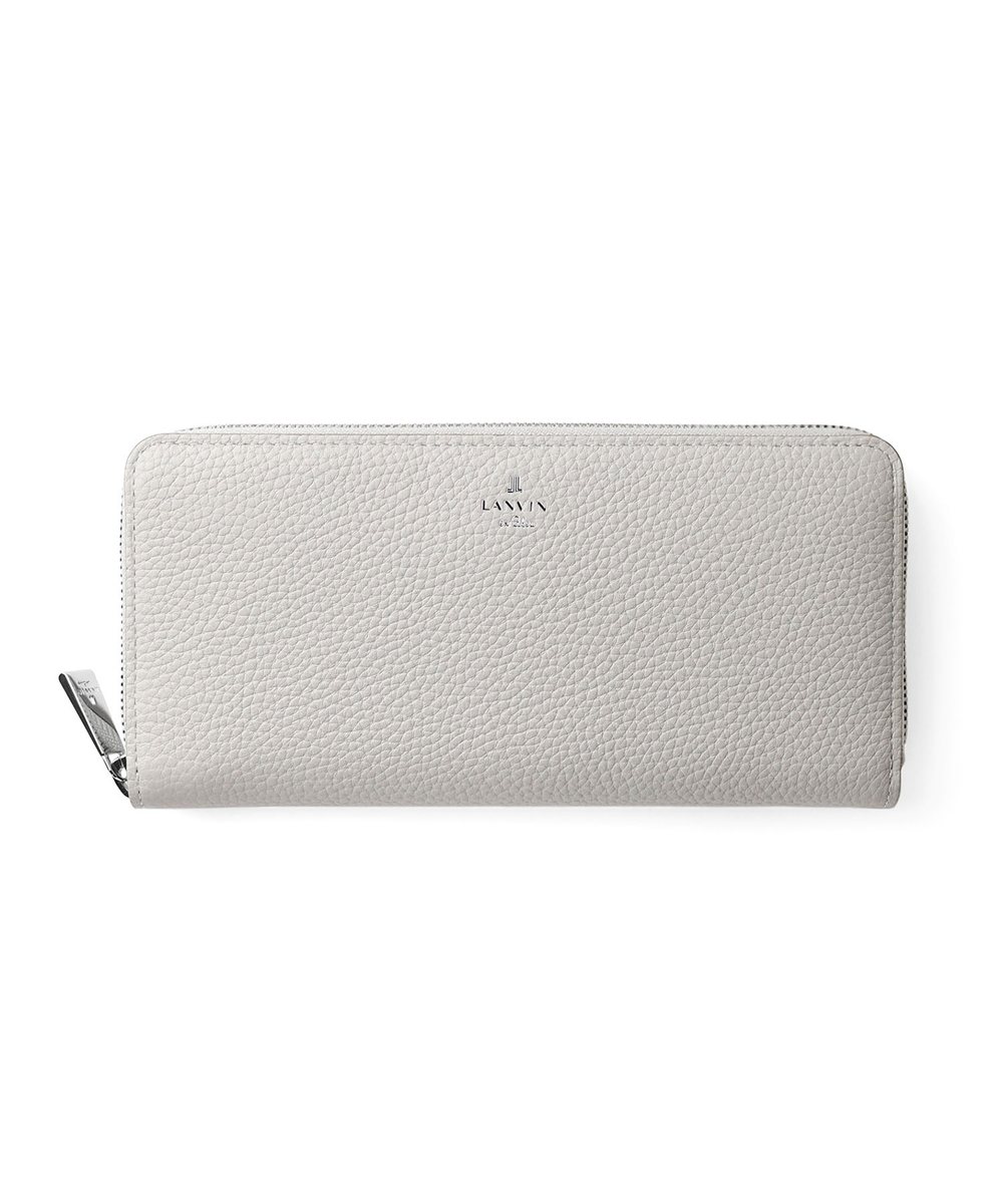 ランバン オン ブルー モル ラウンドファスナー長財布 カード段12