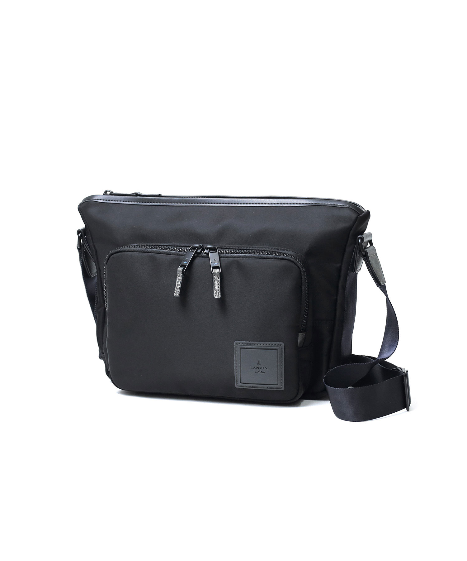 ランバン オン ブルー ショート ショルダーバッグ B5(クロ)