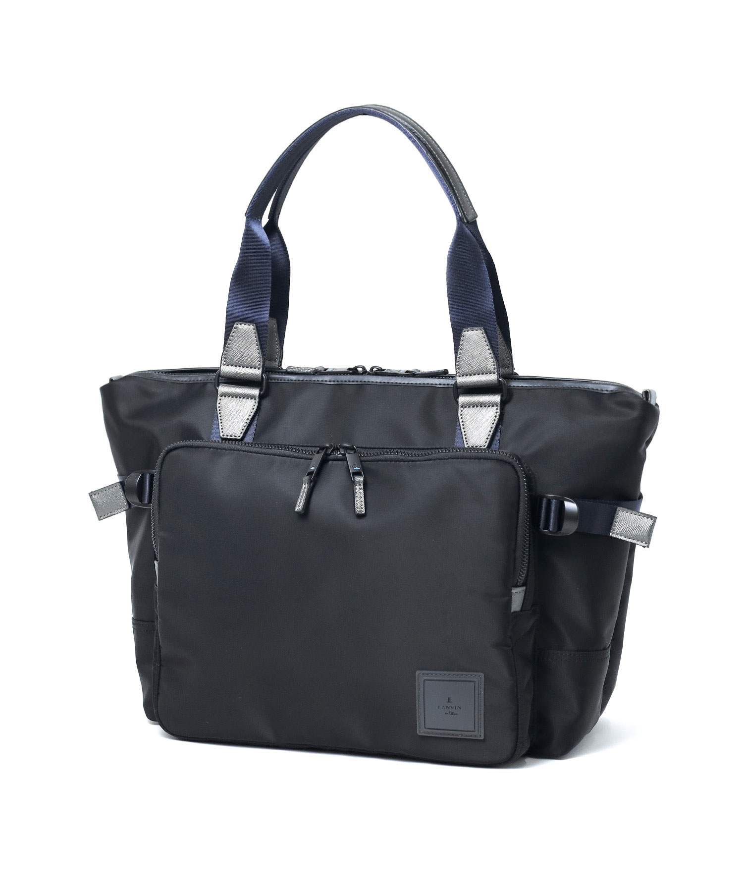 ランバン オン ブルー ショート トートバッグ B4 セットアップ対応(クロ)