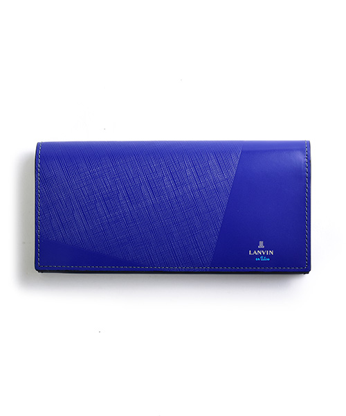 ランバン オン ブルー パーシャル 長財布 カード段19