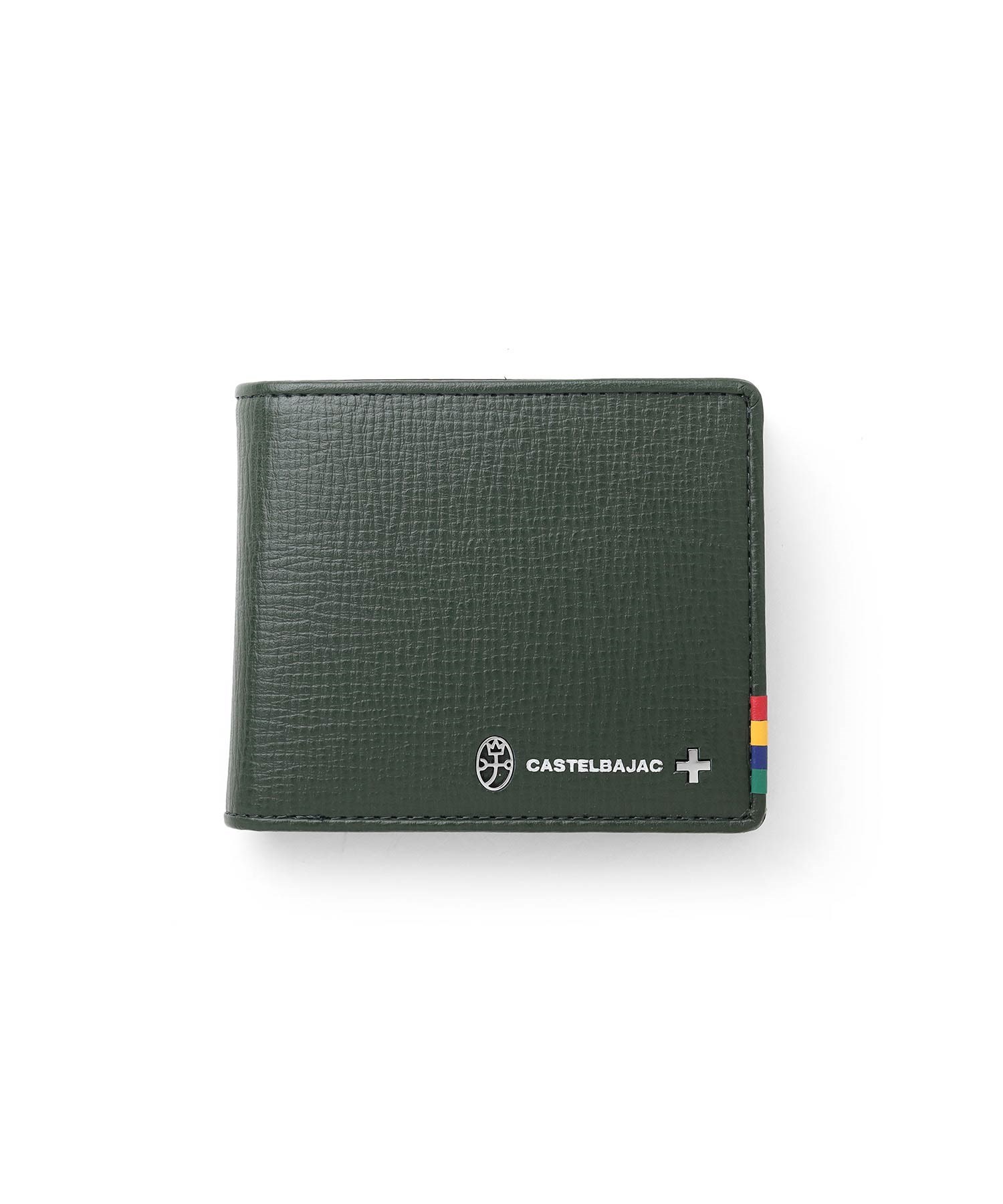カステルバジャック プレス 二つ折り財布（カード段6） メンズ No