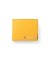 カステルバジャック プレス 二つ折り財布 カード段6(イエロー)