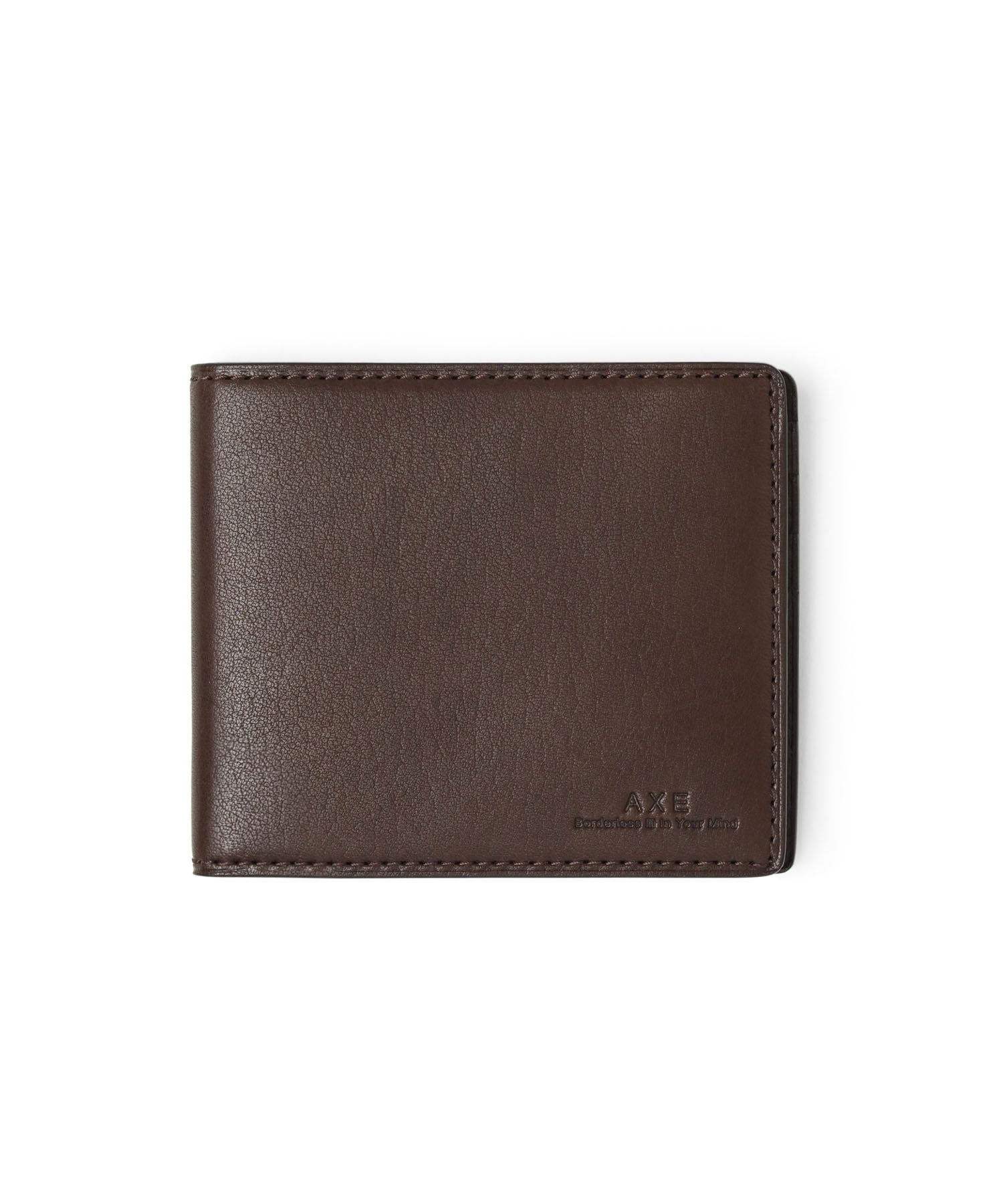 アックス カフェ コンパクト 二つ折り財布（カード段6） メンズ No
