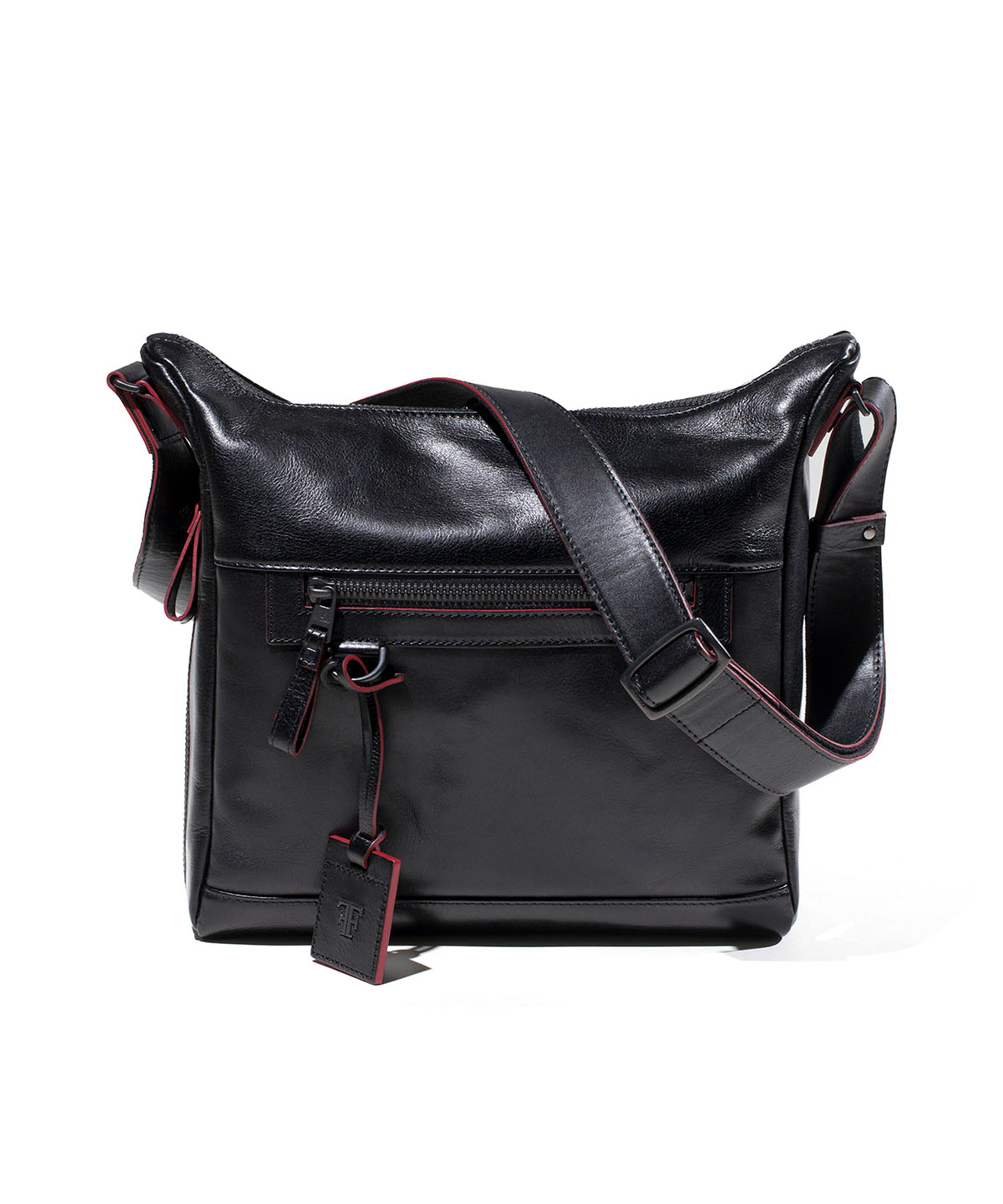 フジタカ ホーク レザーショルダーバッグ B5