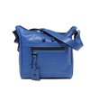 フジタカ ホーク レザーショルダーバッグ B5(ブルー)