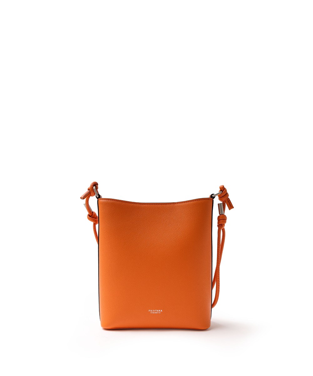 フジタカ ワープロラックスコンフォート カーフレザーショルダーバッグ