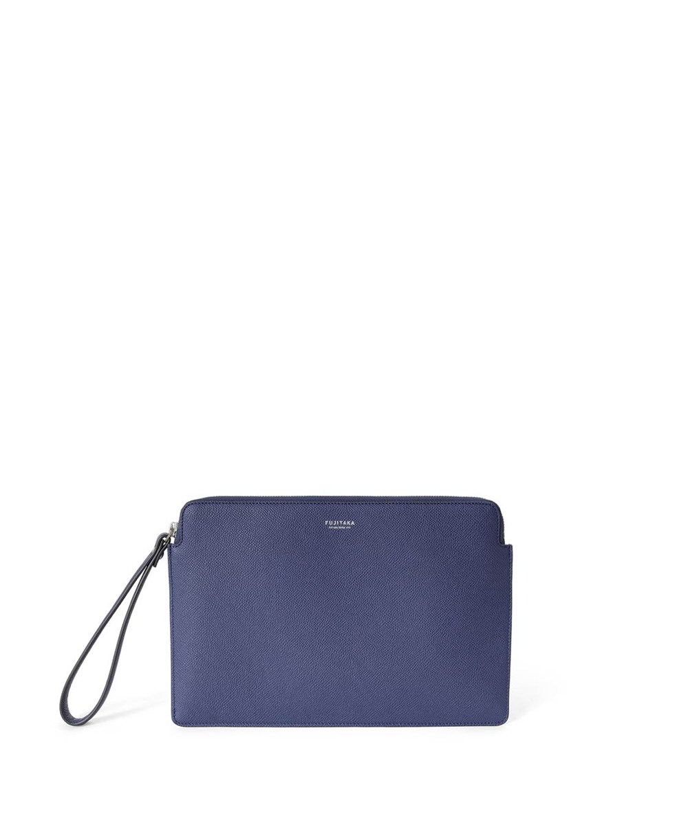 フジタカ ワープロラックスコンフォート レザークラッチバッグ B5