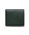 フジタカ ネイション コンパクト 二つ折り財布 カード段6(グリーン)