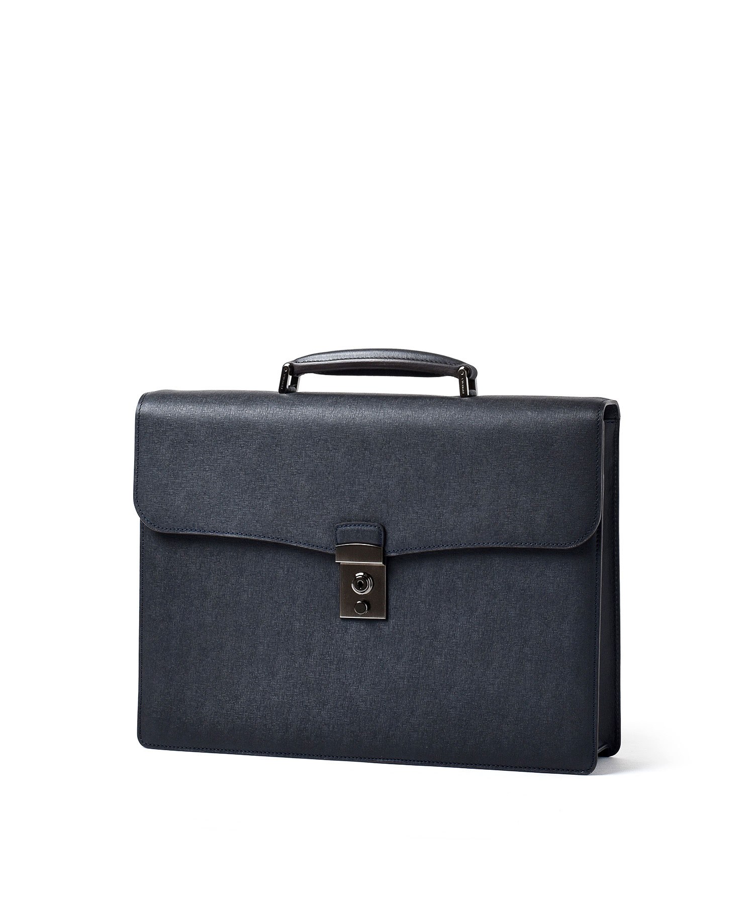 フジタカ ディアマン レザービジネスバッグ A4 カブセ(コン)