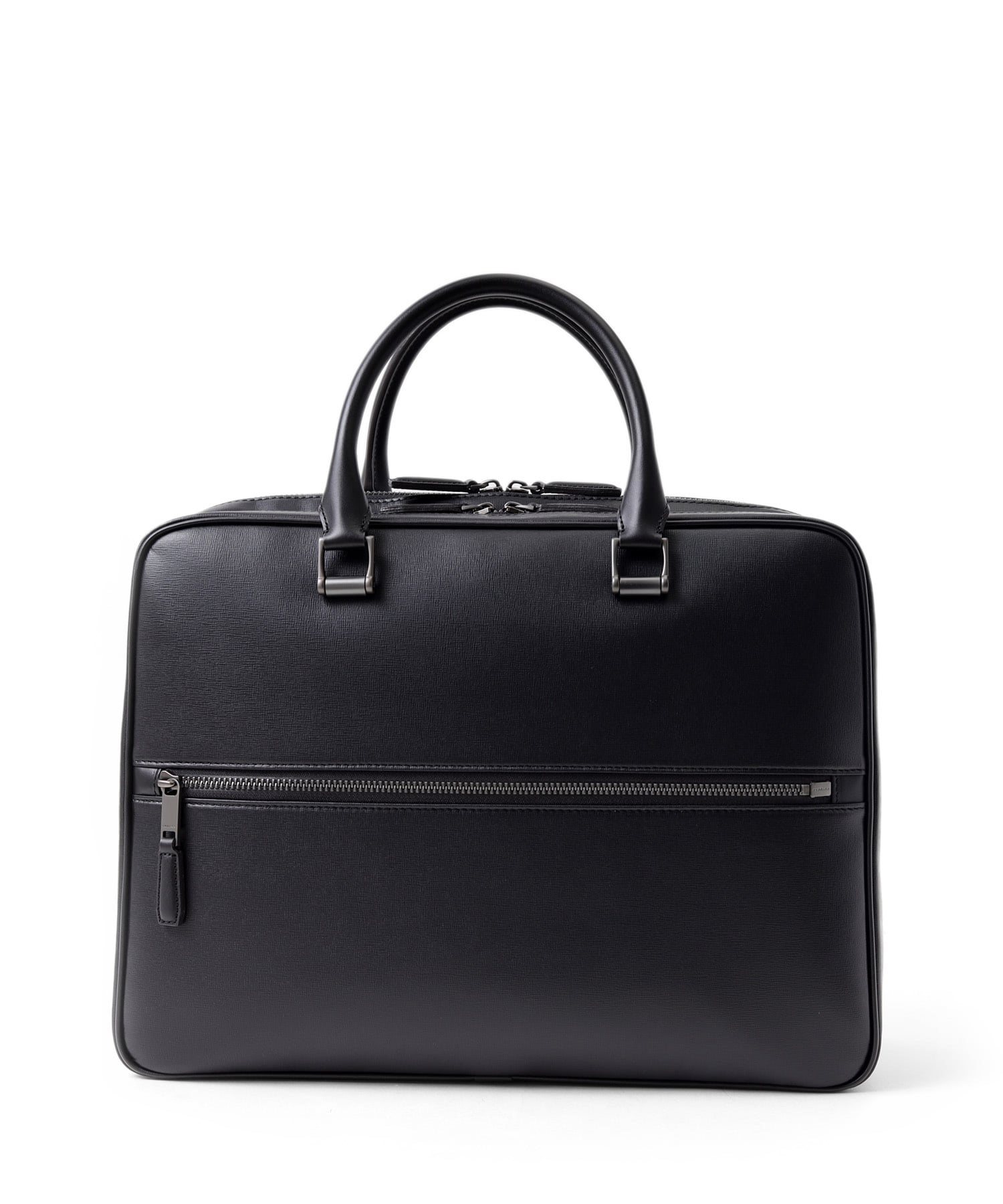 フジタカ ベリルクラリーノ ビジネスバッグ A4 ダブルルーム(クロ)