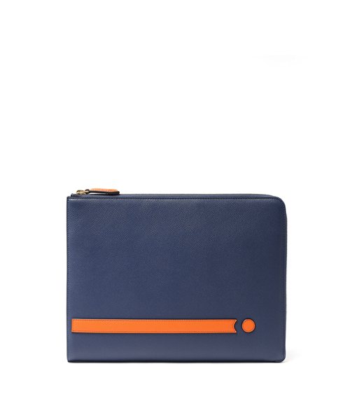 フジタカ ミーツ NO CHASER レザークラッチバッグ A4