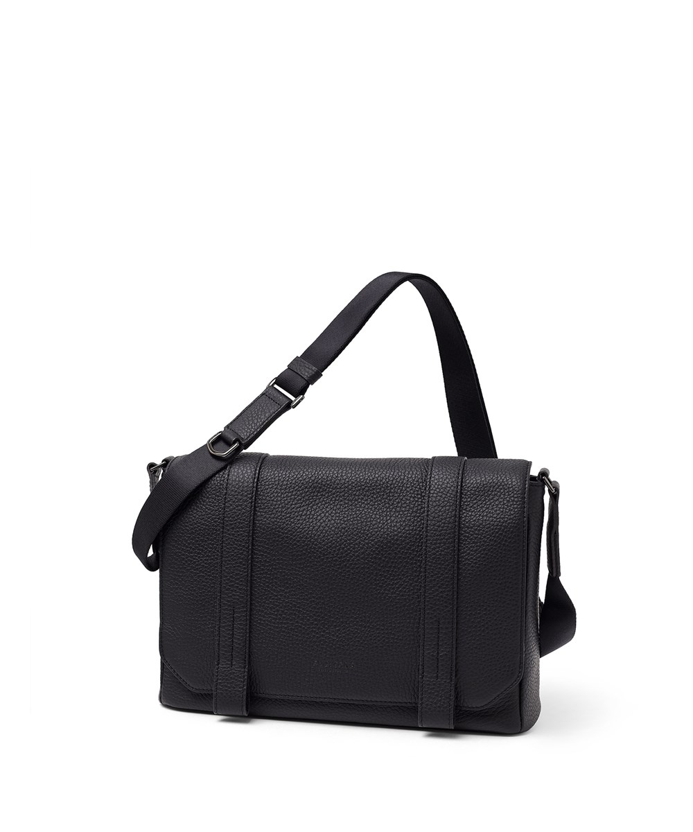 フジタカ アルタ かぶせ レザーショルダーバッグ B5