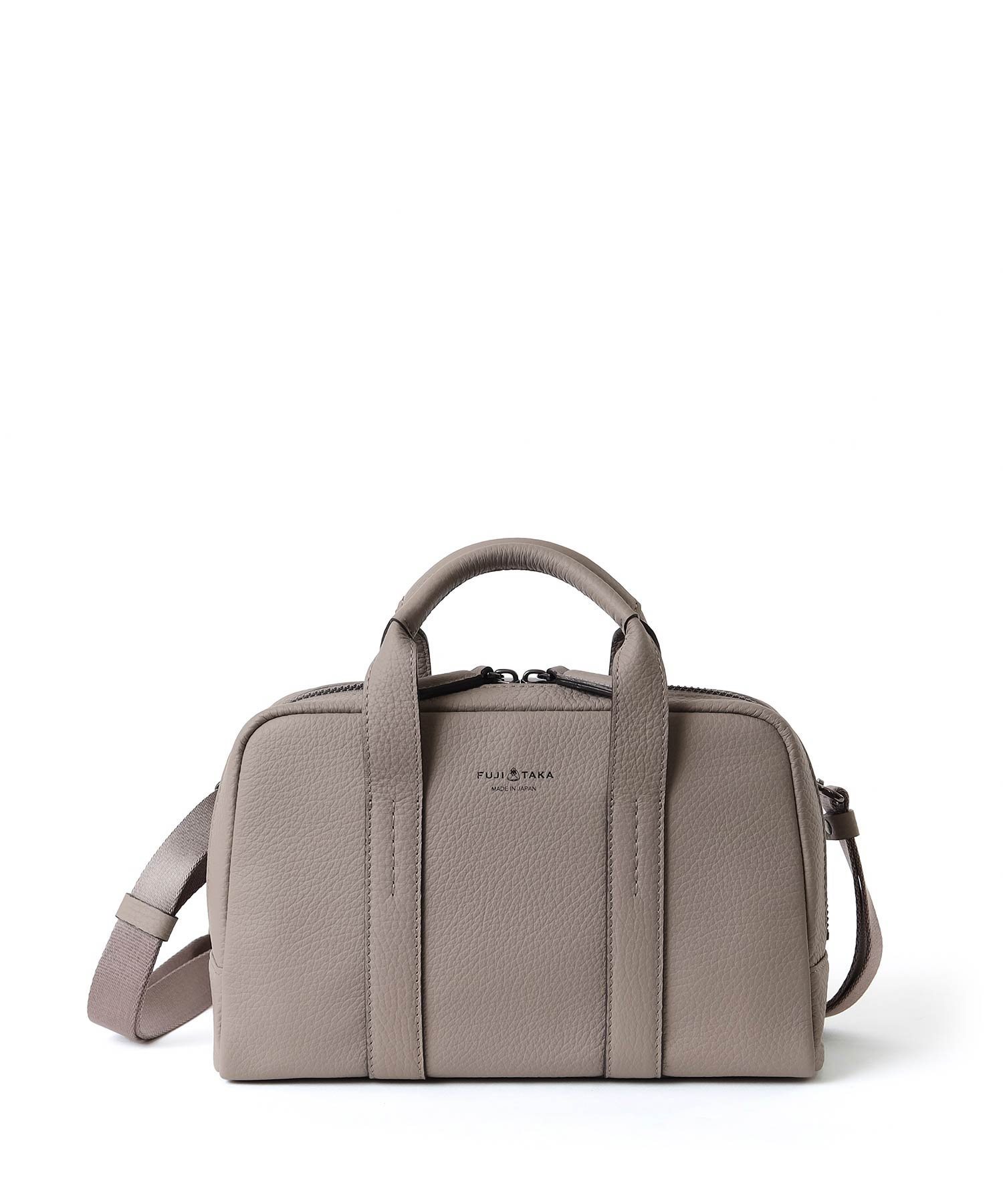 フジタカ アルタ 2WAY レザーメンズポーチ(トープ)