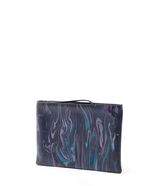 フジタカ ミーツ SUMINAGASHI KYOTO Leather レザークラッチバッグ B5