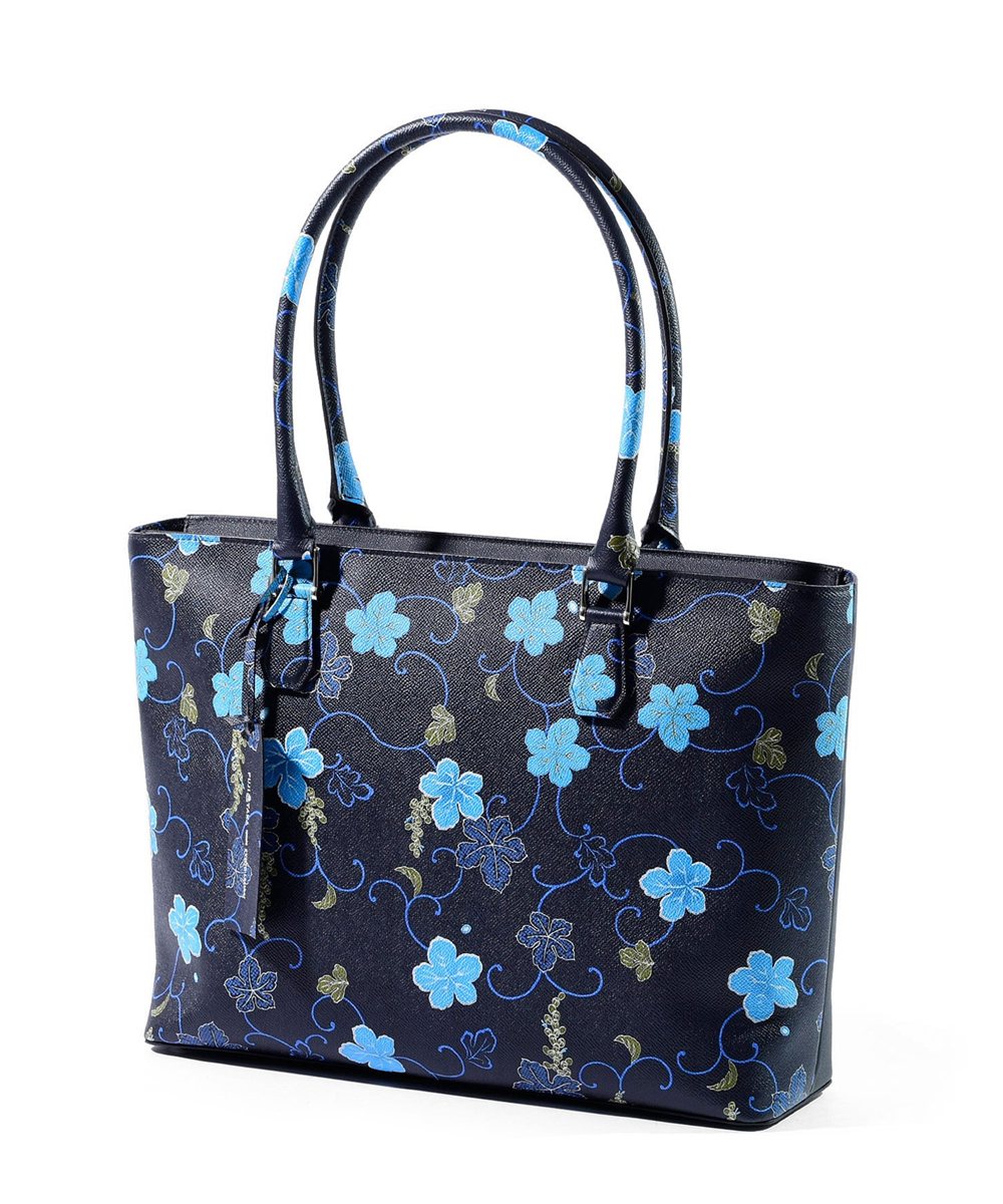 フジタカ ミーツ KARAKUSA KYOTO Leather レザートートバッグ B4