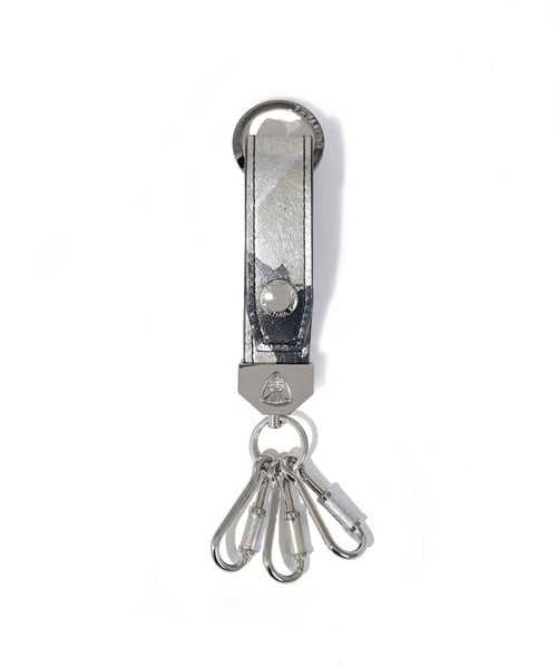 フジタカ ミーツ HAKU KYOTO Leather キーホルダー 3連