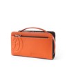 カステルバジャック マーチ レザーメンズバッグ ダブルルーム(オレンジ)