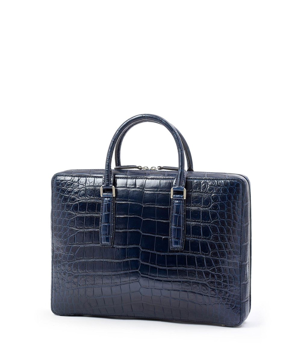 フジタカ ギャラリー 名巧クロコダイル ブリーフバッグ A4ジャスト