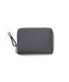 フジタカ パケット ラウンドファスナー  セミ長財布(グレー)