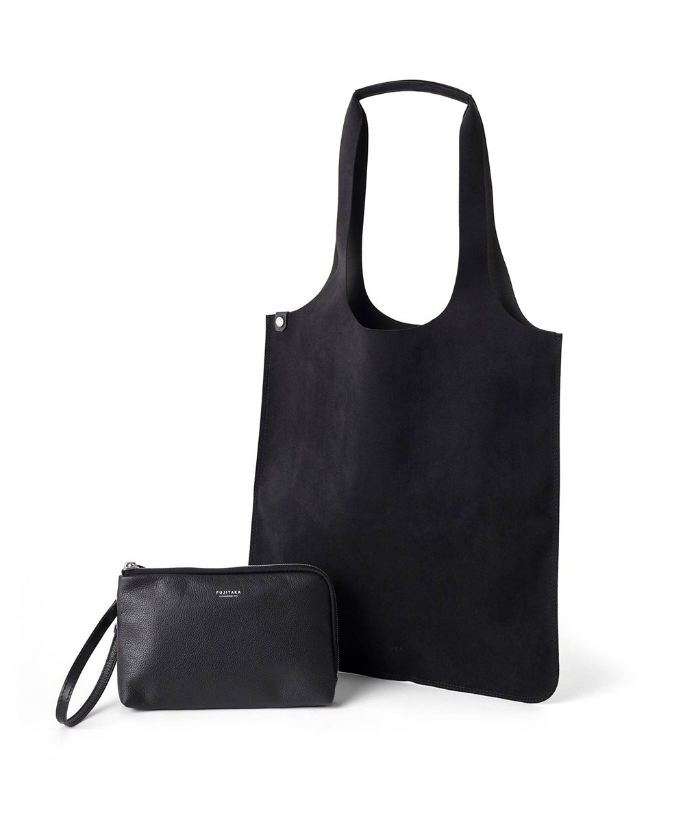 フジタカ トラバース トートバッグ A4 レザーポーチ付き