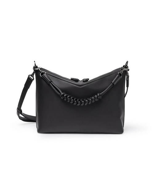 フジタカ トレッソ レザーショルダーバッグ B5