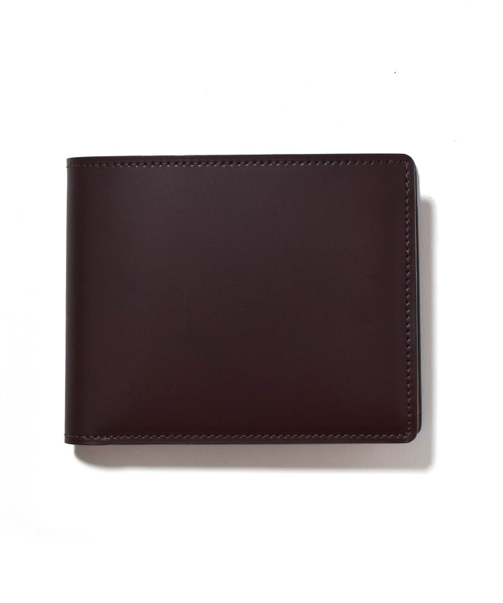 フジタカ ガーネット コードバン 二つ折り財布 カード段4
