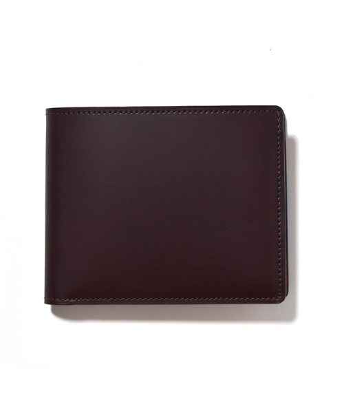 フジタカ ガーネット コードバン 二つ折り財布 カード段4