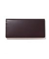フジタカ ガーネット コードバン 純札 通しマチ 長財布 カード段10(チョコ)