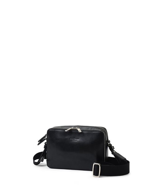 フジタカ ヴァレー レザーショルダーバッグ ヨコ型