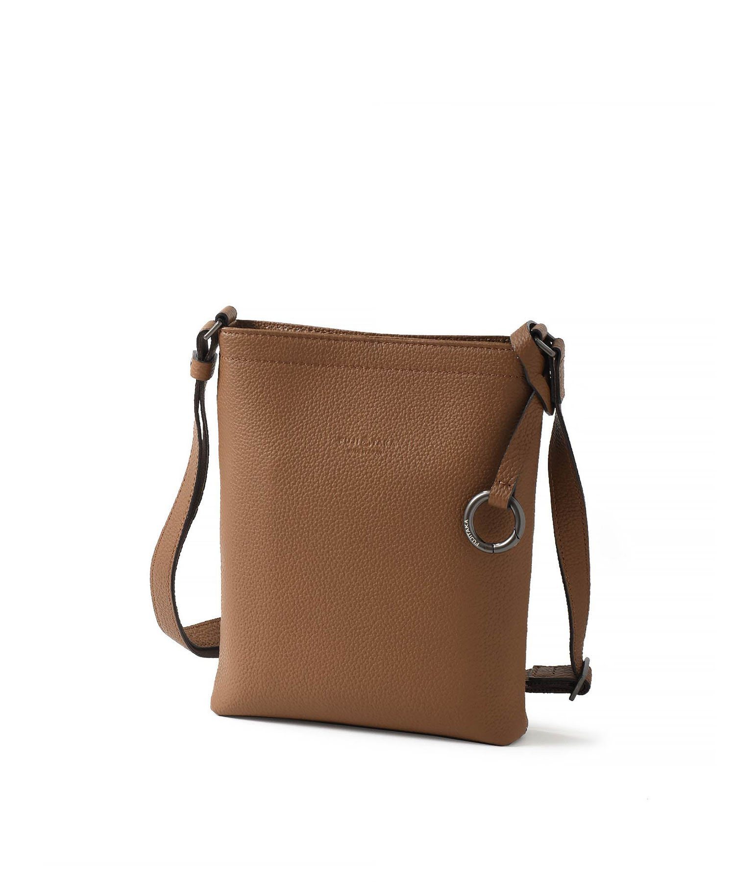 フジタカ エキストラソフト スモールショルダーバッグ(キャメル)