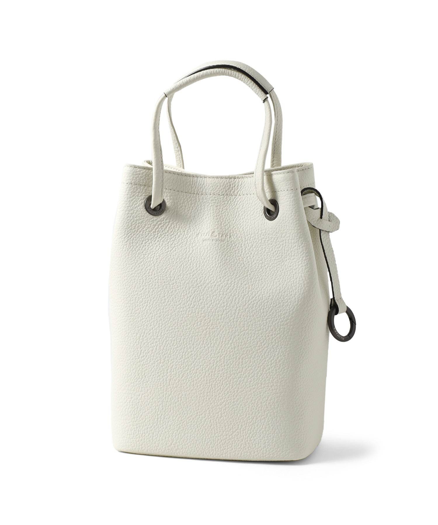 フジタカ エキストラソフト 巾着ポーチ(シロ)