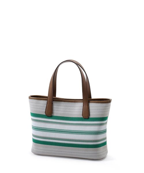 【LEON掲載】フジタカ エコッタ マルチボーダートートバッグ スモール