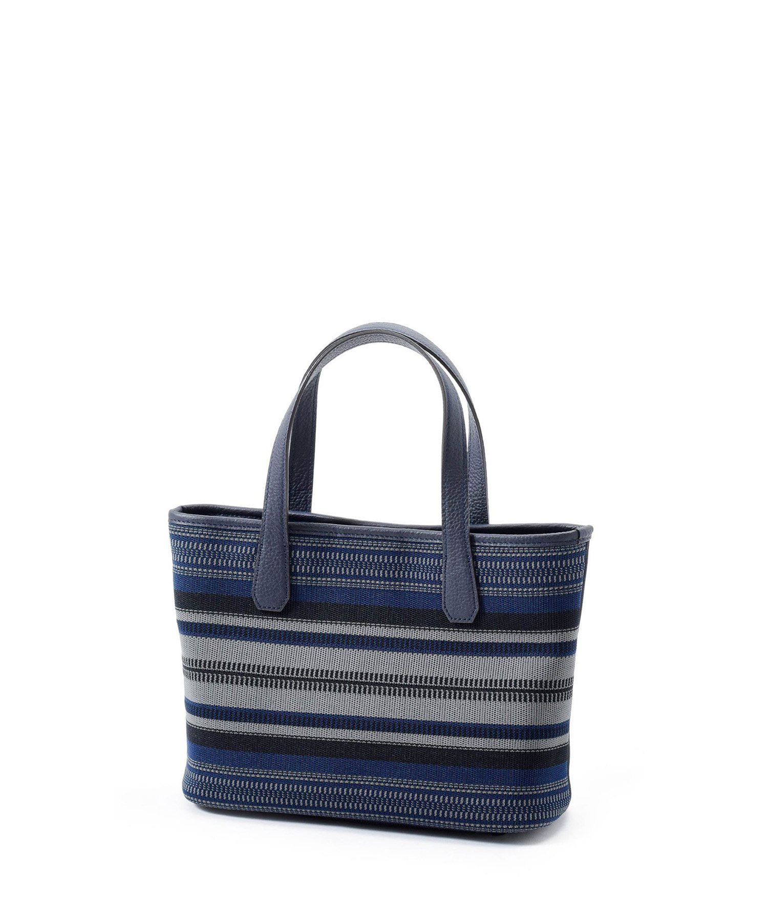 【LEON掲載】フジタカ エコッタ マルチボーダートートバッグ スモール(コン)