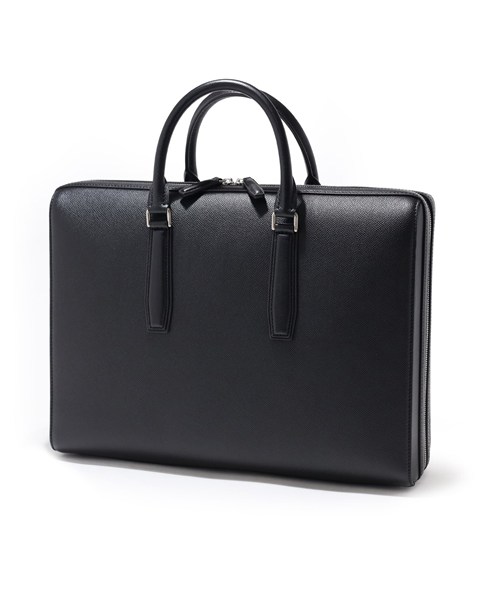 フジタカ ギャラリー ワープロラックスII  名巧 ロケット型 レザーブリーフバッグ A4