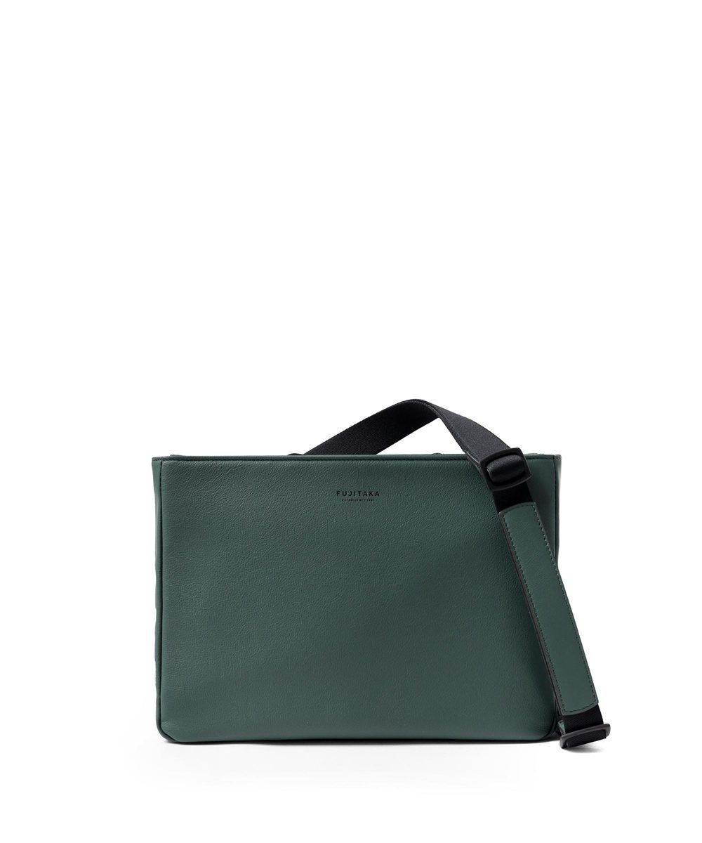 フジタカ ロカス レザークラッチショルダーバッグ B5