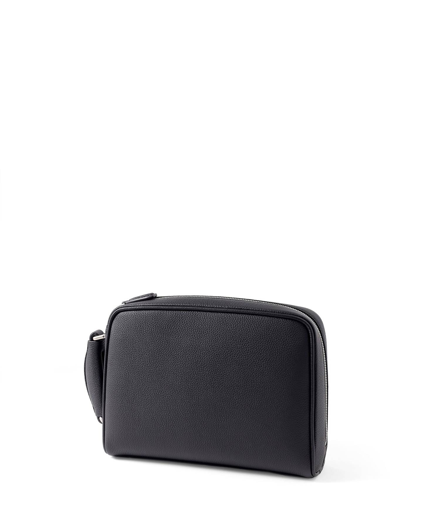 フジタカ トーノ レザーポーチ(クロ)