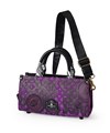 カステルバジャック ヴェルサ ショルダーバッグ兼用ミニトートバッグ(パープル)