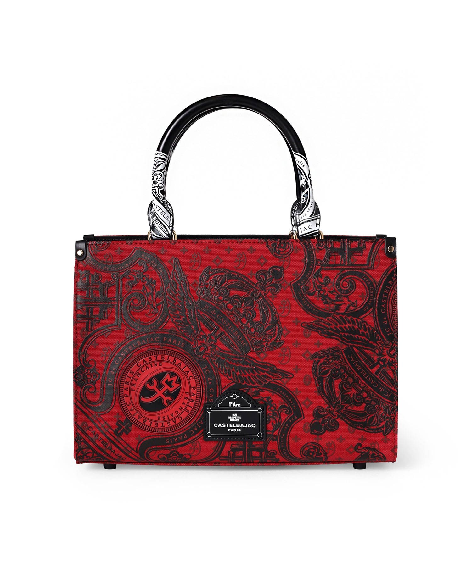 カステルバジャック ヴェルサ トートバッグ(アカ)
