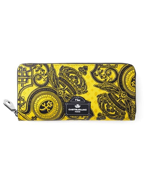 カステルバジャック ヴェルサ ラウンドファスナー長財布 カード段12