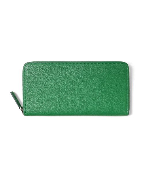 フジタカ シェーブル ゴートレザー ラウンドファスナー長財布 カード段6