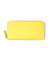 フジタカ シェーブル ゴートレザー ラウンドファスナー長財布 カード段6(イエロー)