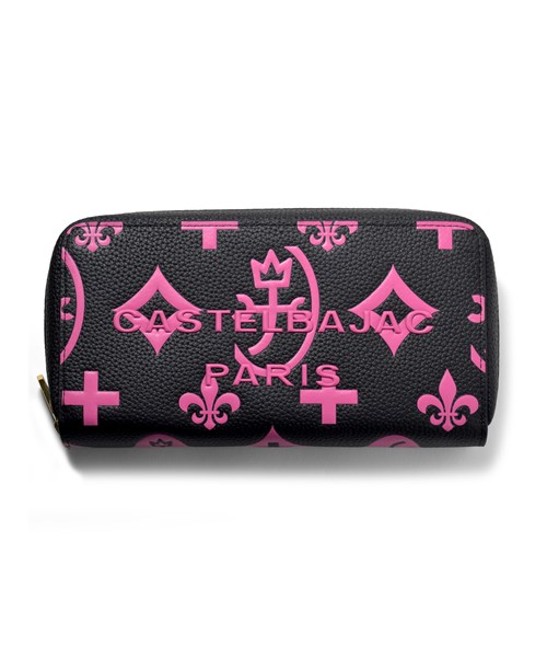 カステルバジャック クレア ラウンドファスナー長財布 カード段36