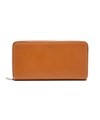 タケオキクチ ファン ラウンドファスナー長財布 カード段36(キャメル)